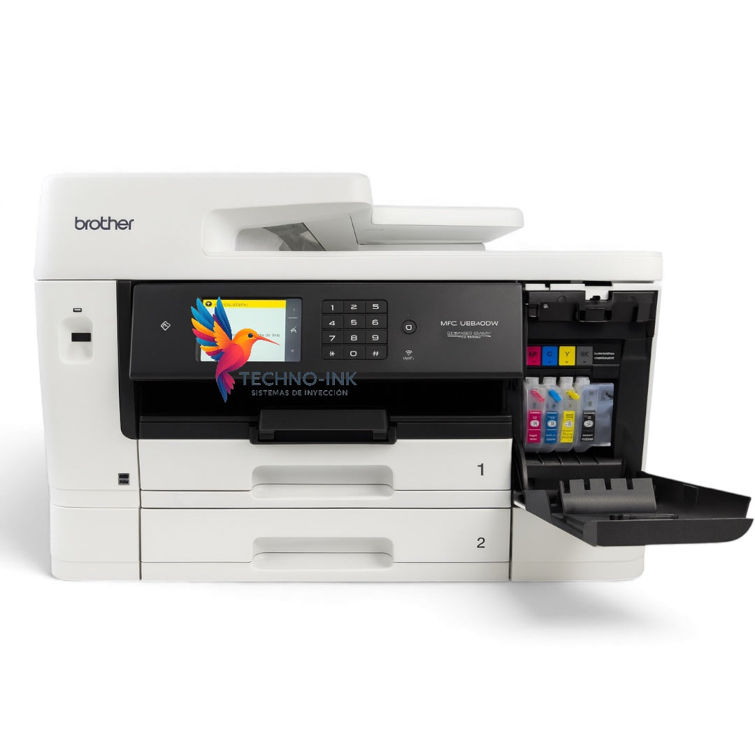 Instalación de Multifuncional Brother MFC-J6940dw con cartuchos recargables