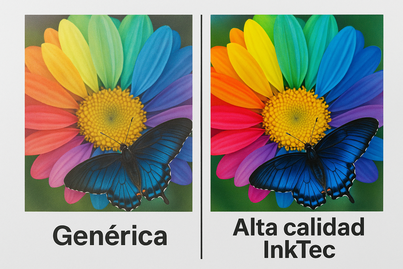 4 Litros Tinta DYE InkTec CMYK para Brother | Alta Calidad para Impresoras y Multifuncionales