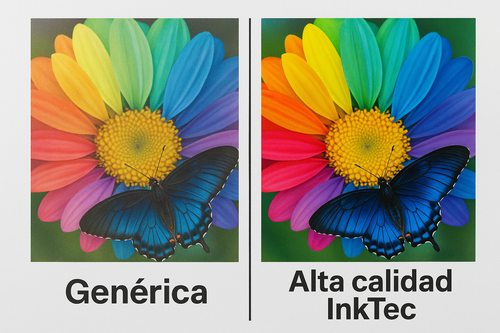 4 Litros Tinta DYE InkTec CMYK para Brother | Alta Calidad para Impresoras y Multifuncionales