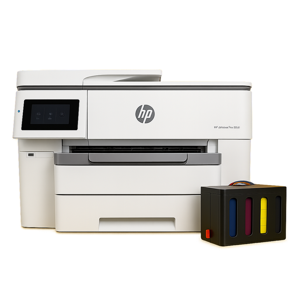 Liberación Permanente HP 9730 + Sistema de Tinta SIN Chips | Impresión Ilimitada