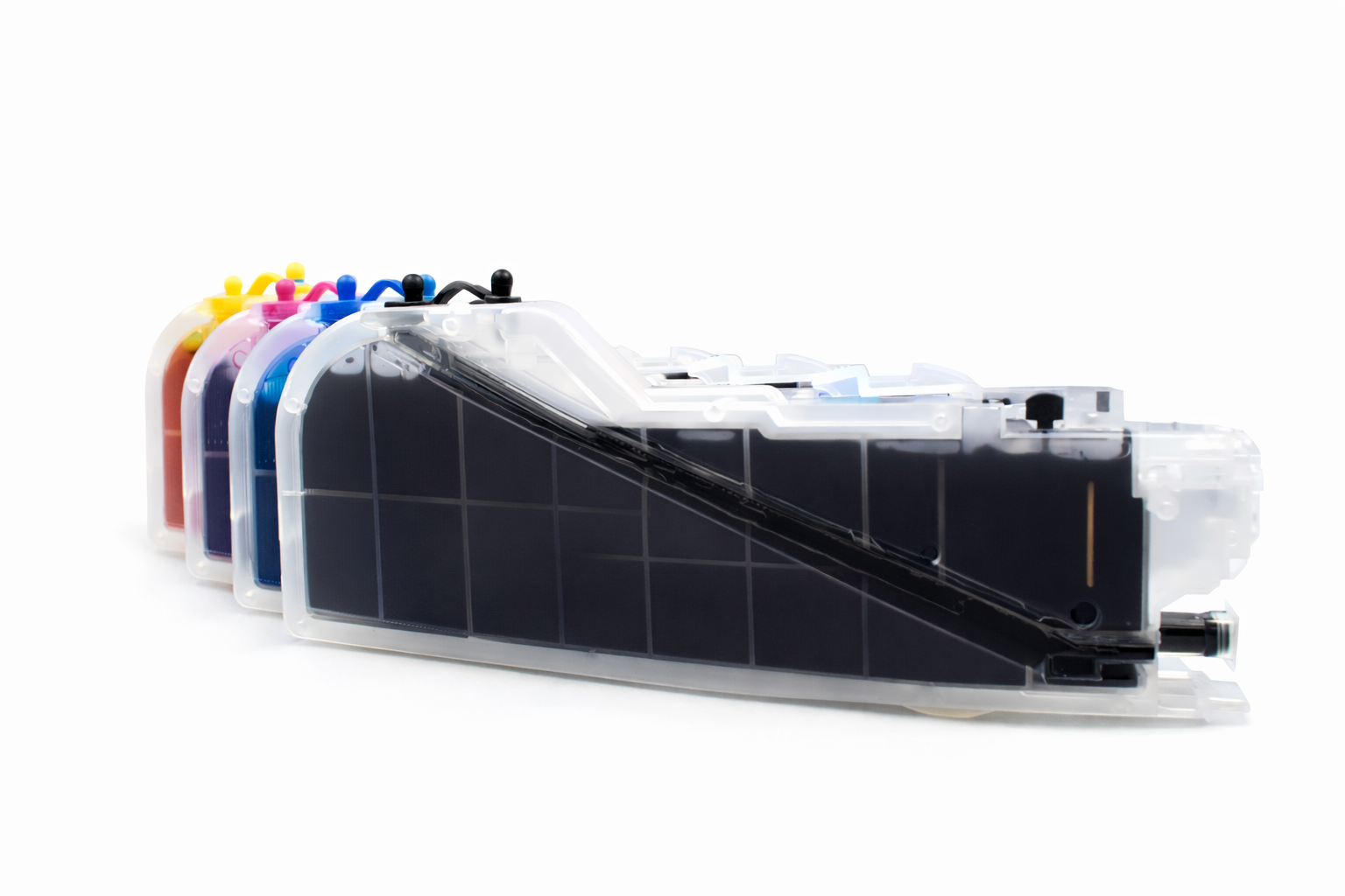 Cartuchos Recargables Gigantes Brother LC402 con Chip Reset + Tinta DYE para MFC-J6940DW