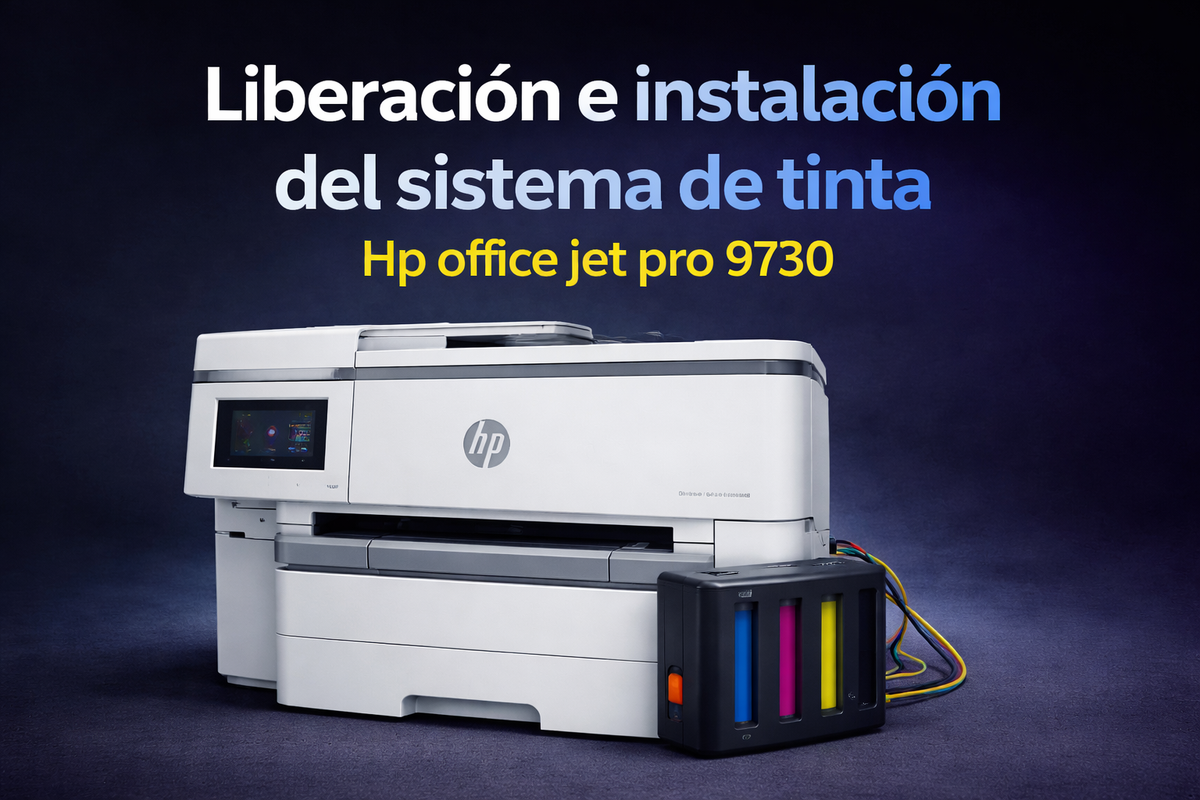 ¿Quieres liberar tu HP 9730 y dejar de pagar cartuchos caros?